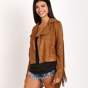 Show Me Your Mumu
Ojai Fringe Jacket Penny SIZE XS